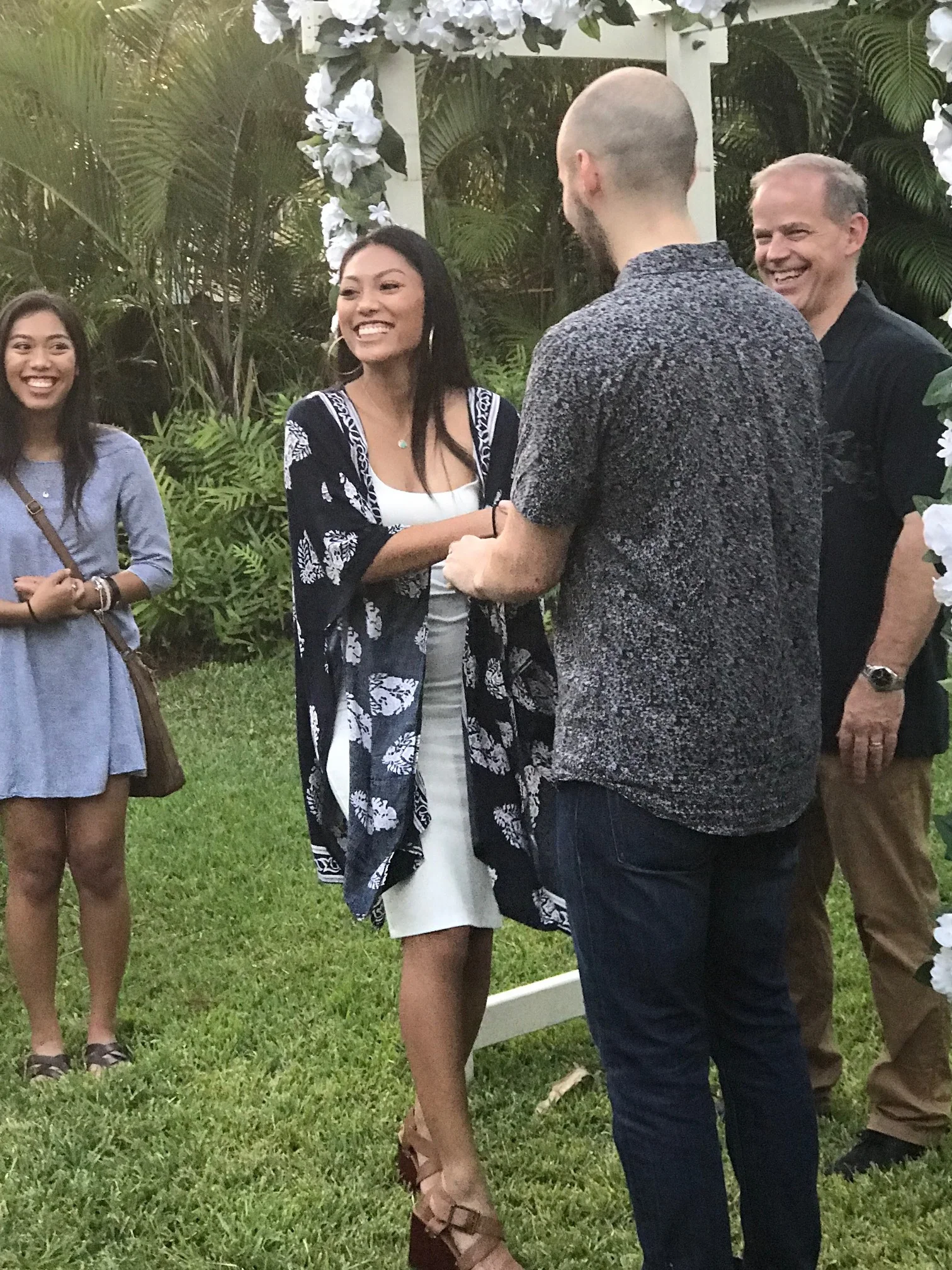 Kalani and Joyce's rehearsal
