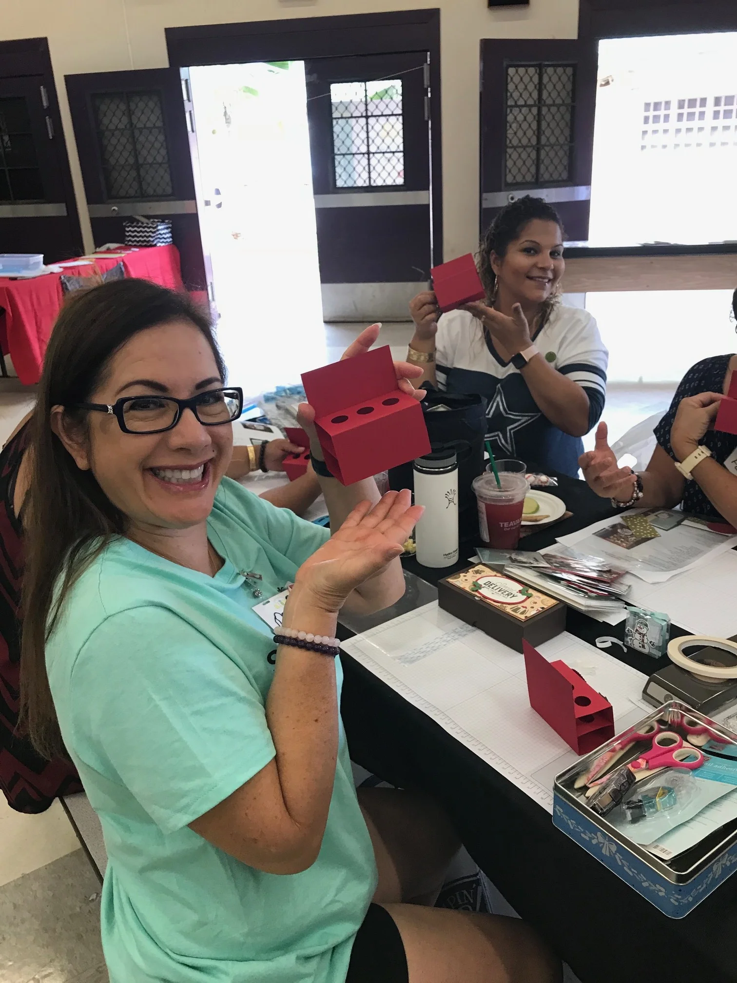 Lori and Roxanne - Happy Stamp Campers