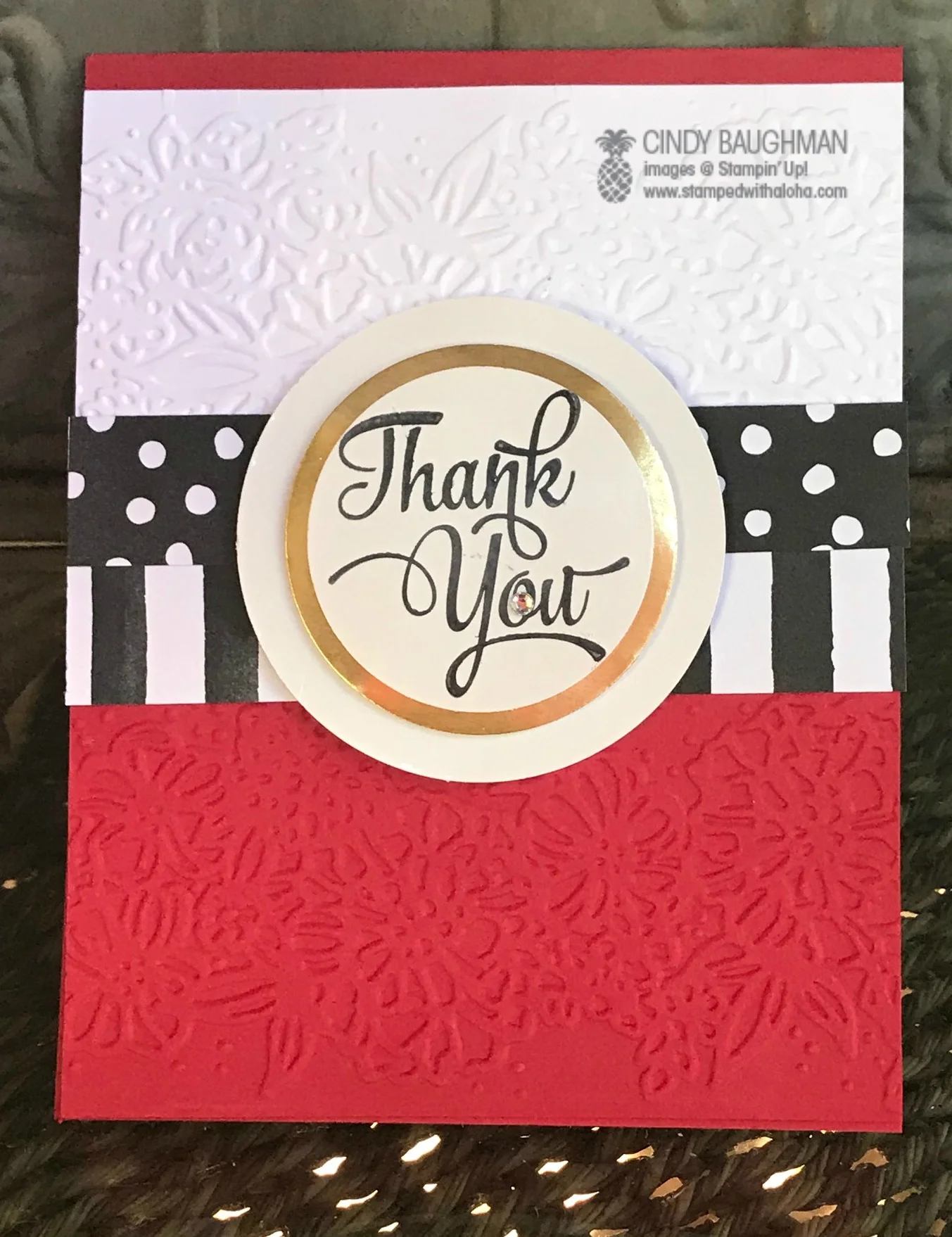 Petal Pair Thank You Card