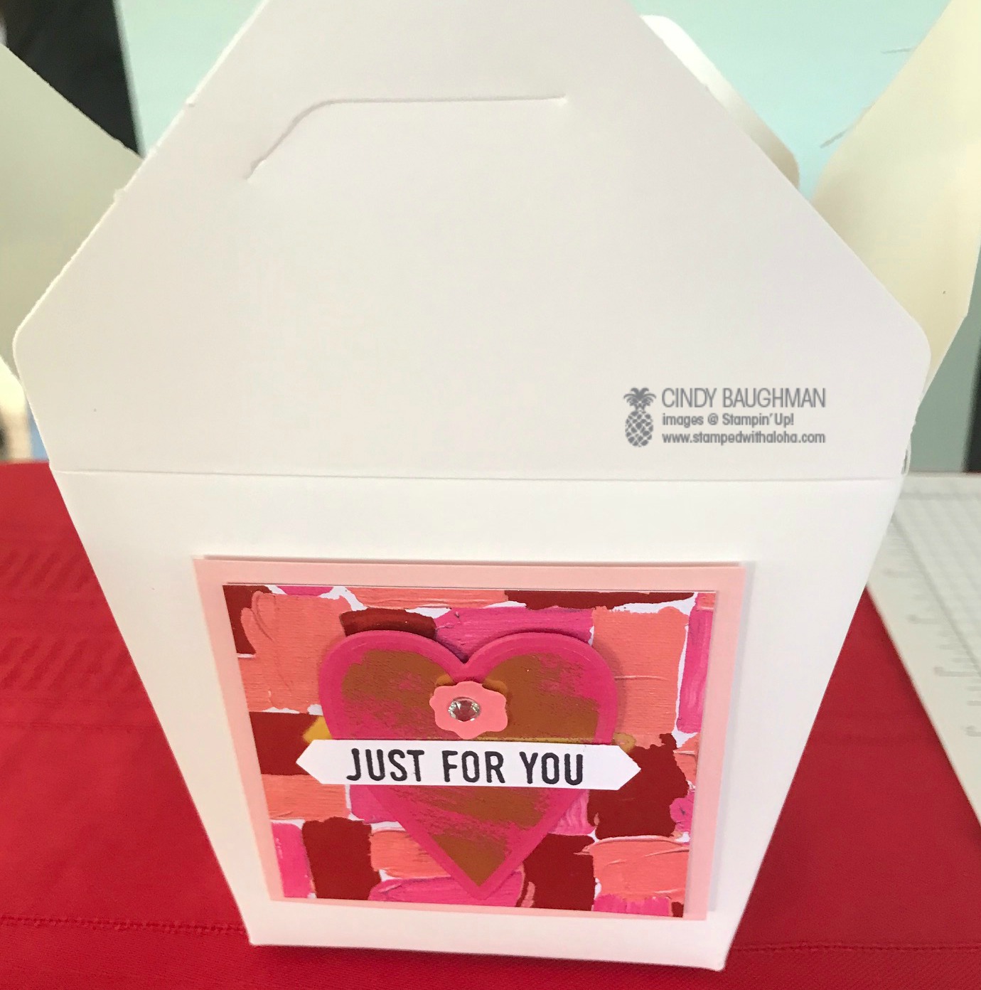 Valentine Take Out Box