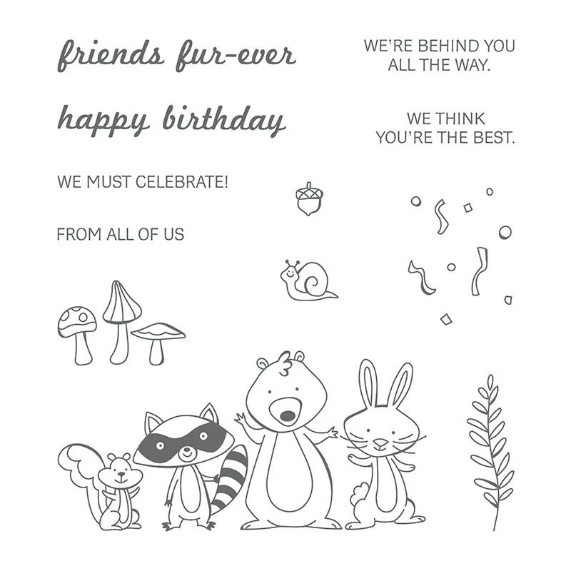 We Must Celebrate Stamp Set