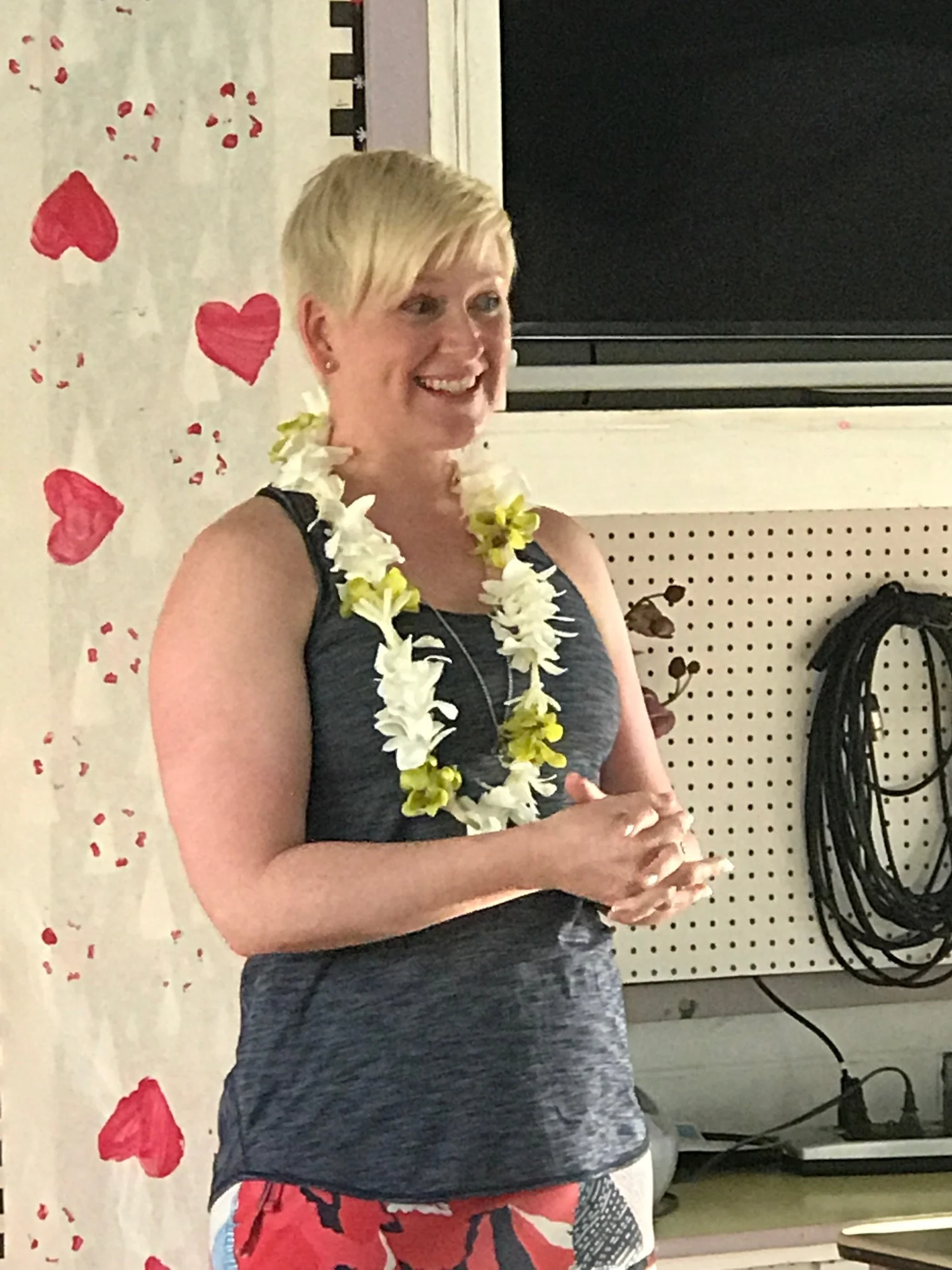 Lynsay Mahon at Inspiration Night
