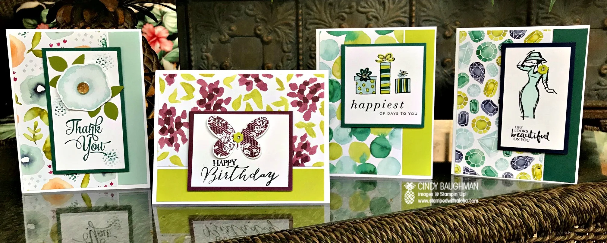 Naturally Eclectic Cards - www.stampedwithaloha.com