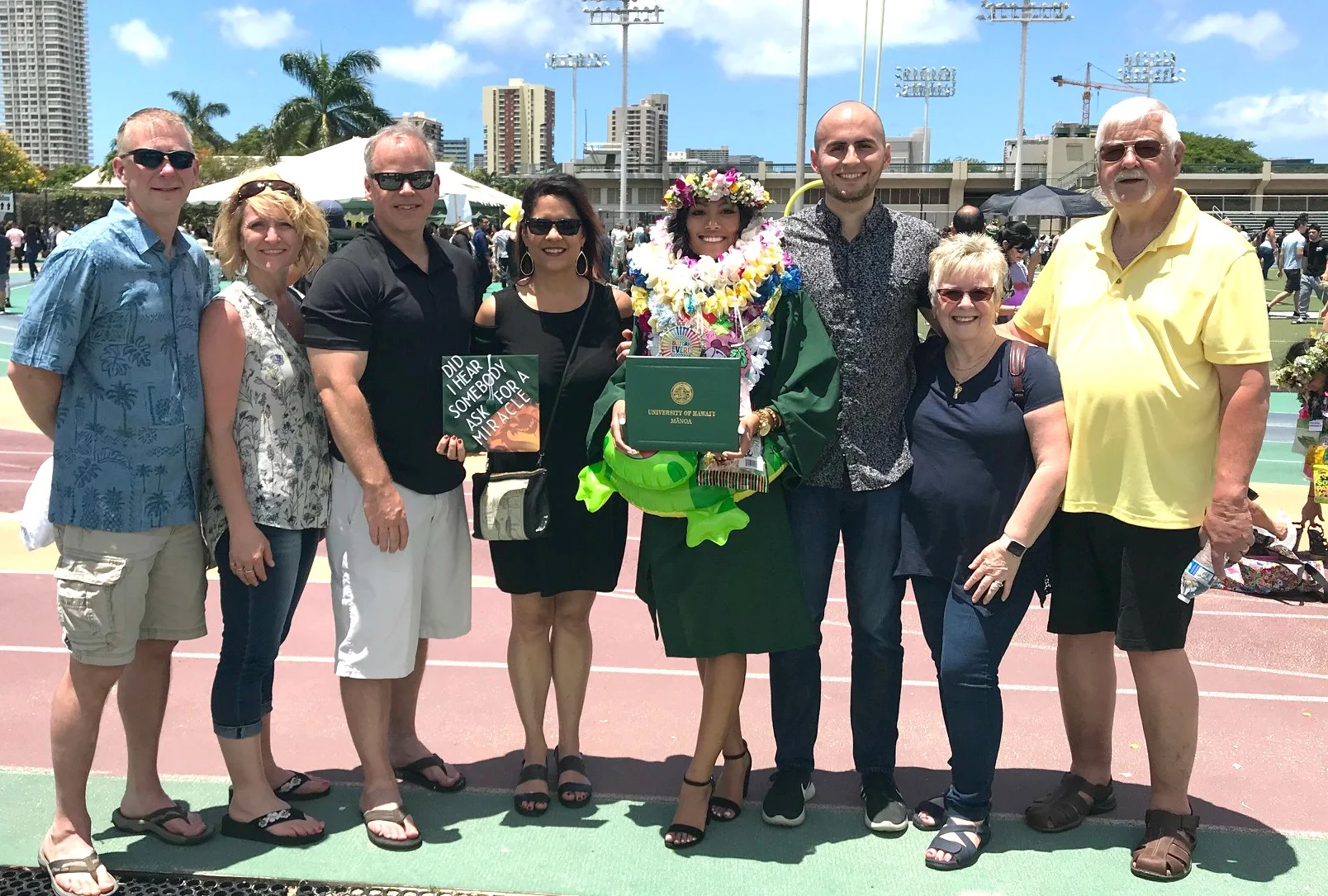 Baughman Family celebrates with Joyce