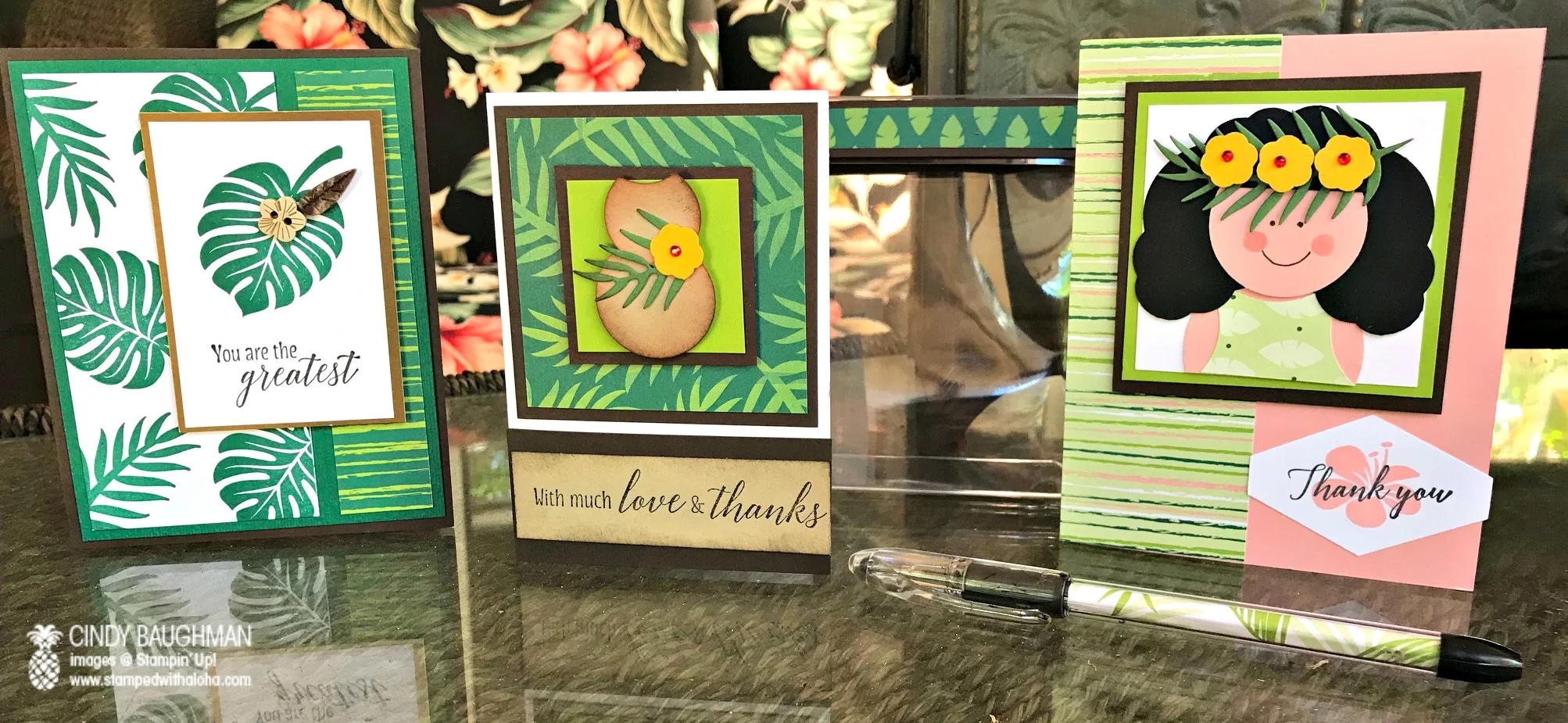 Tropical Escape Projects - www.stampedwithaloha.com
