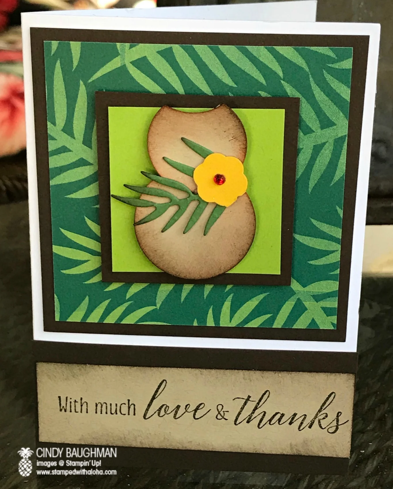 Ipu Heke Card - www.stampedwithaloha.com