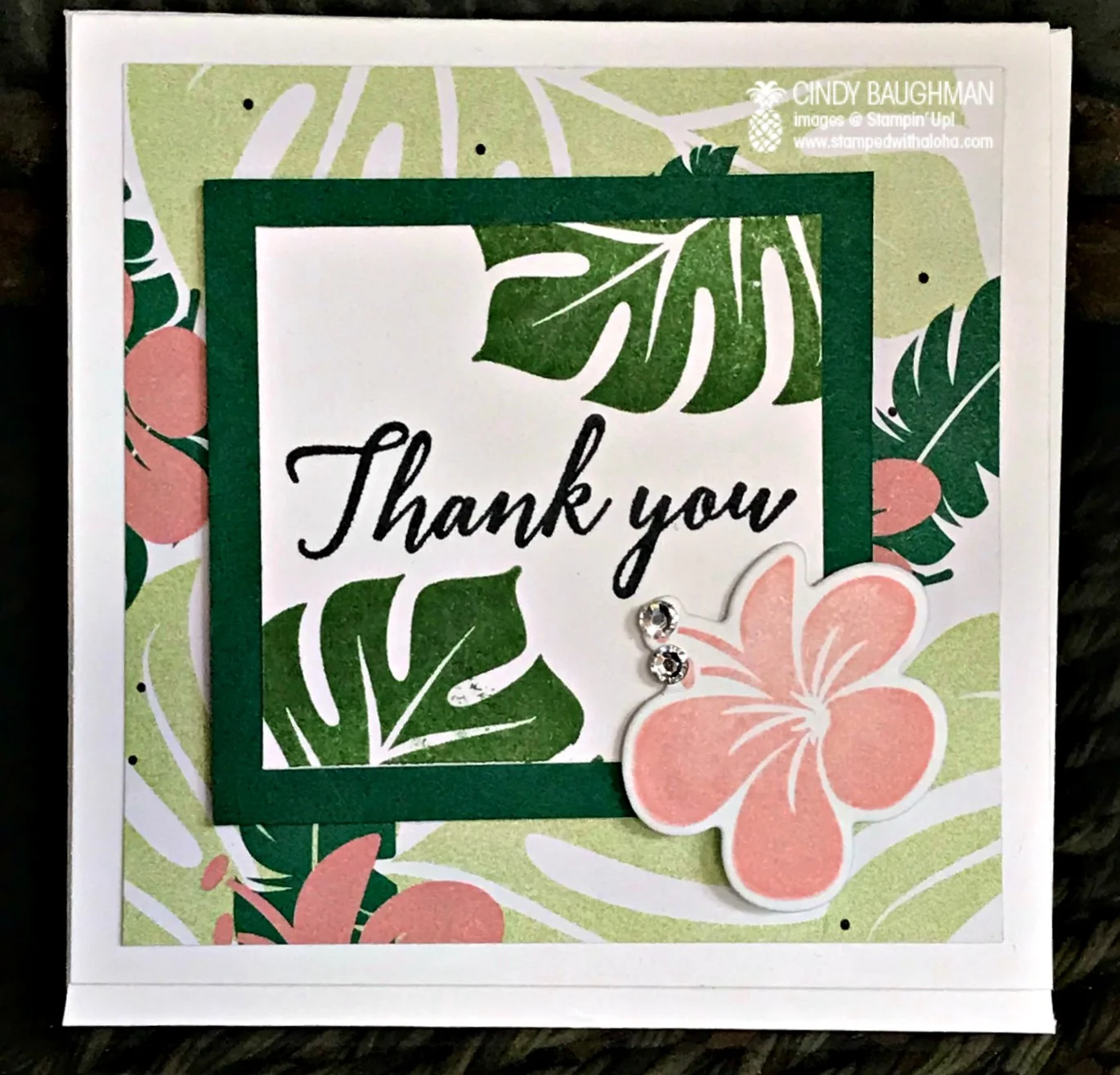 Tropical Escape Card