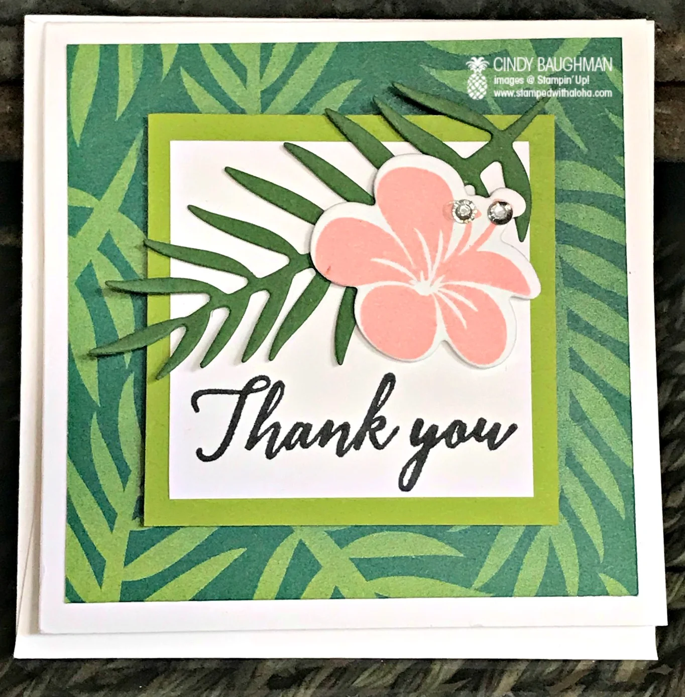Tropical Escape Card