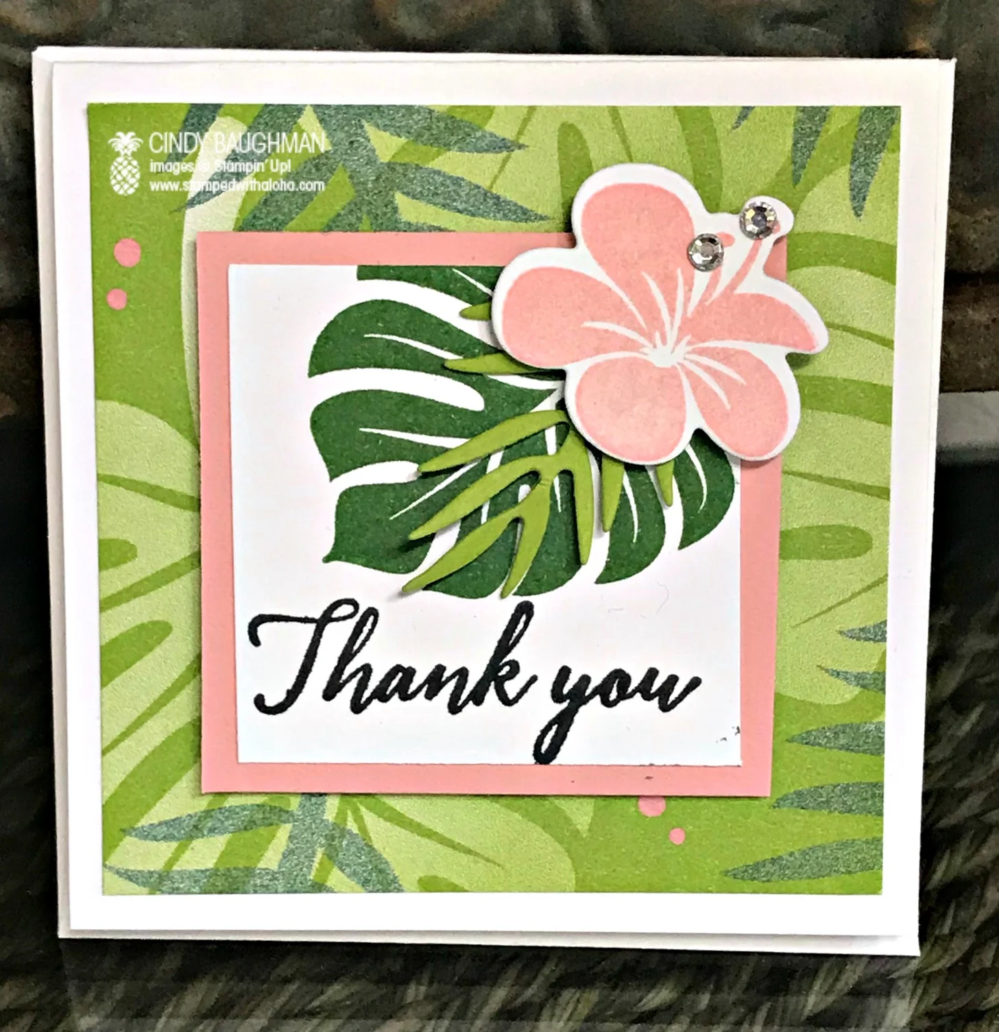 Tropical Escape Card