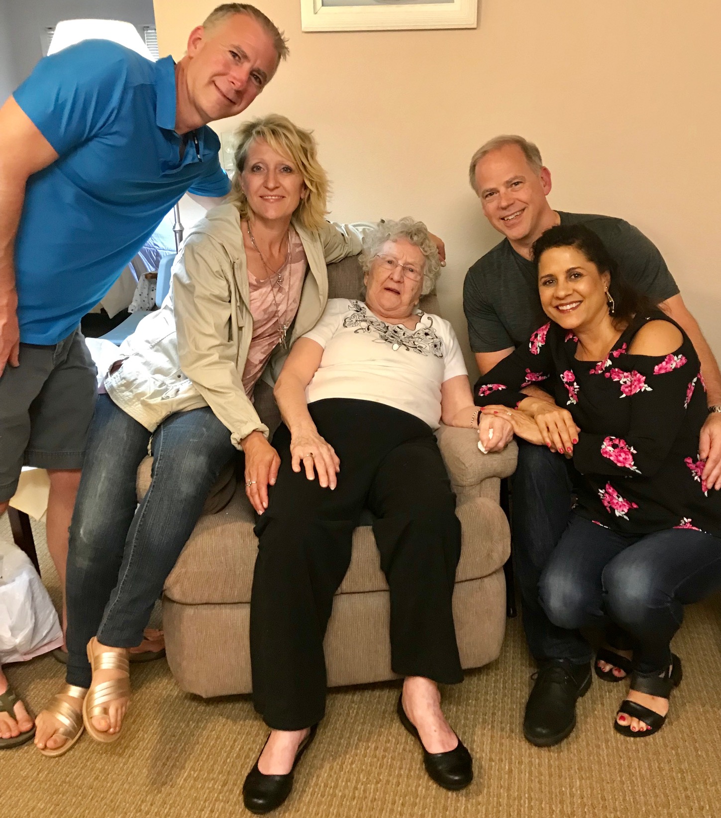 Visiting Grandma Carol