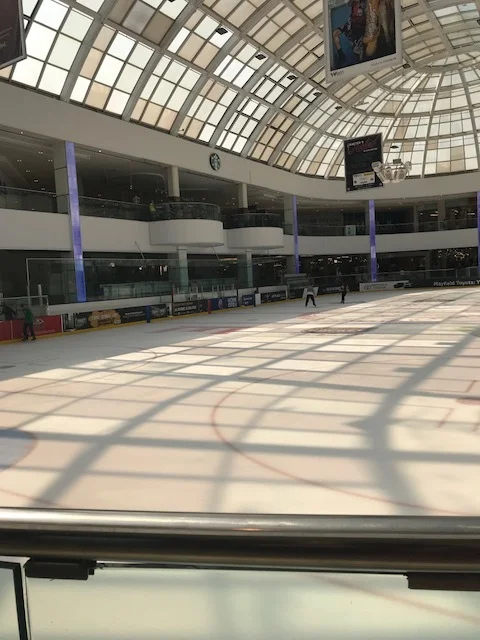 Skating Rink at the West Edmonton Mall