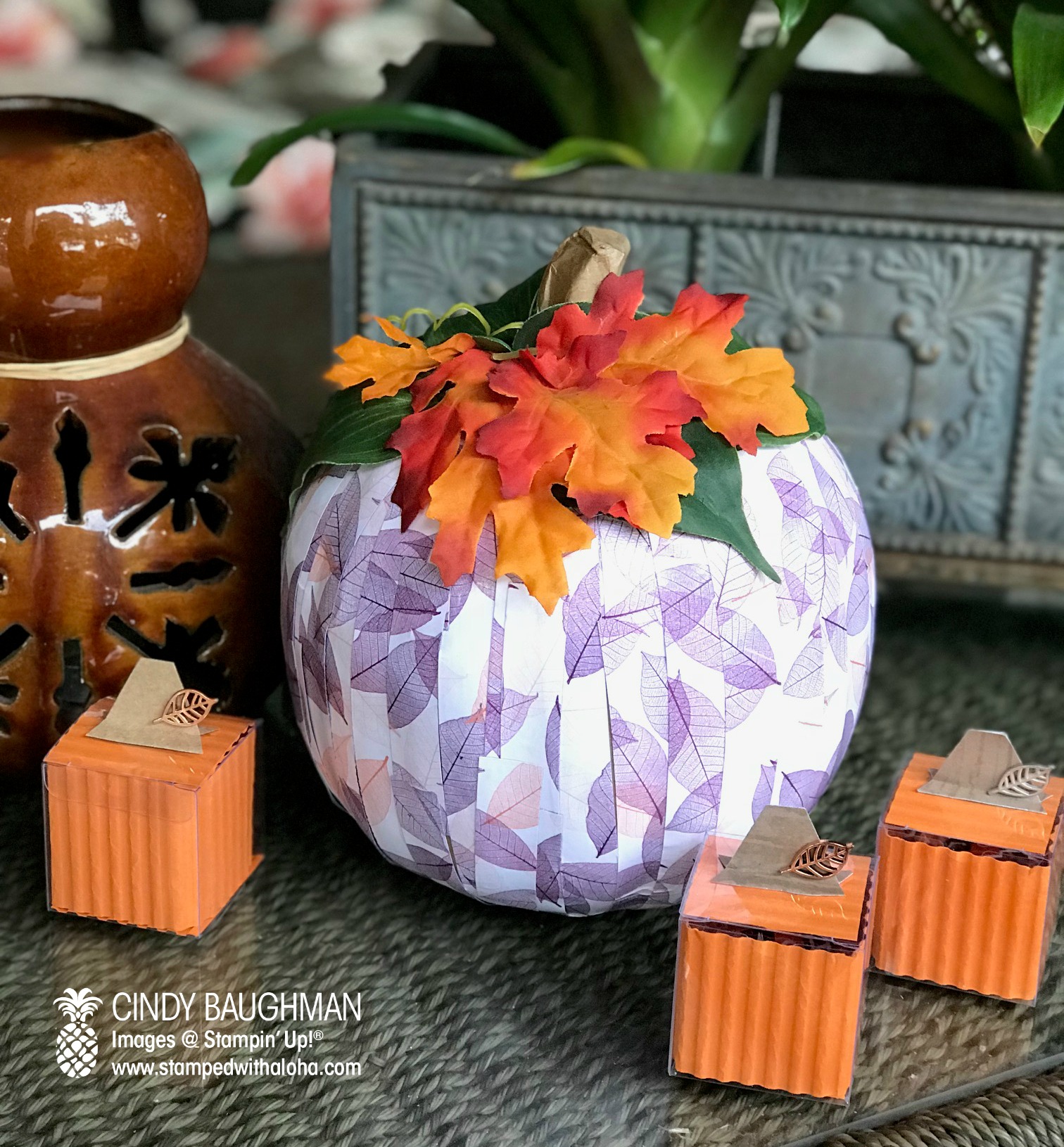 Pumpkin Bunco Favors