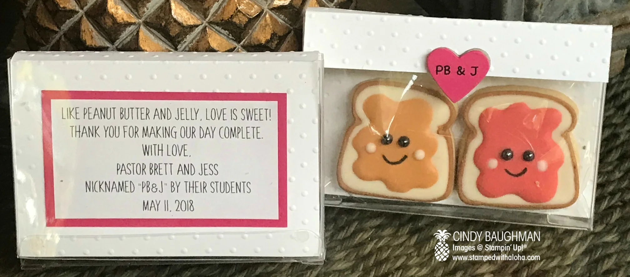 Pastor Brett and Jess (PBandJ) Wedding Favors