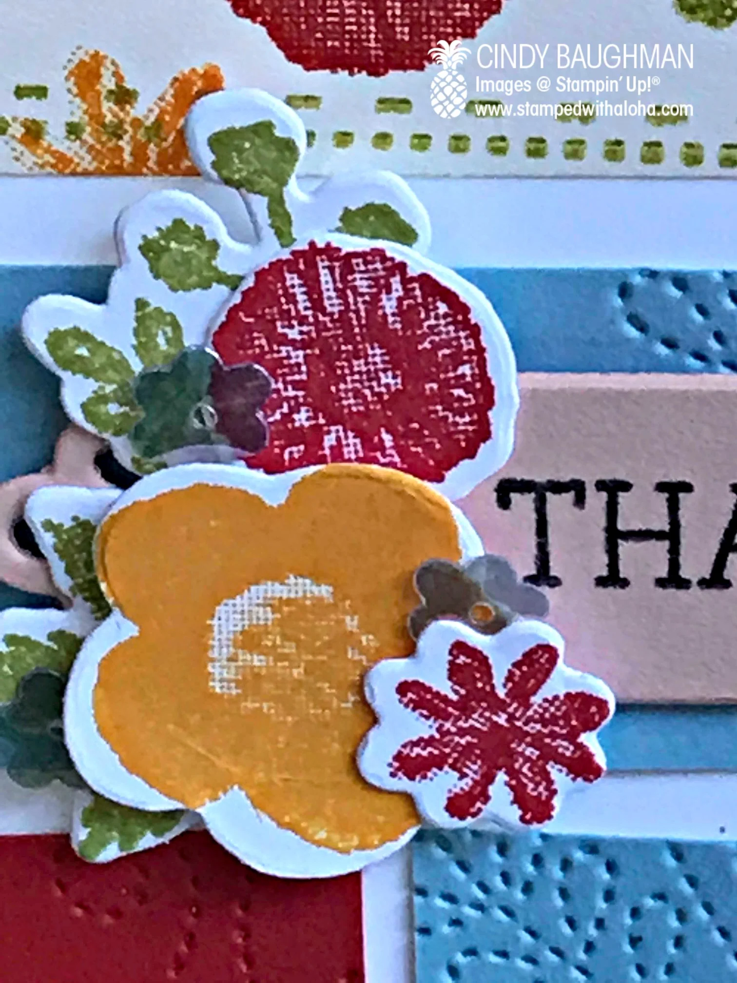 Needle and Thread Card (close up)