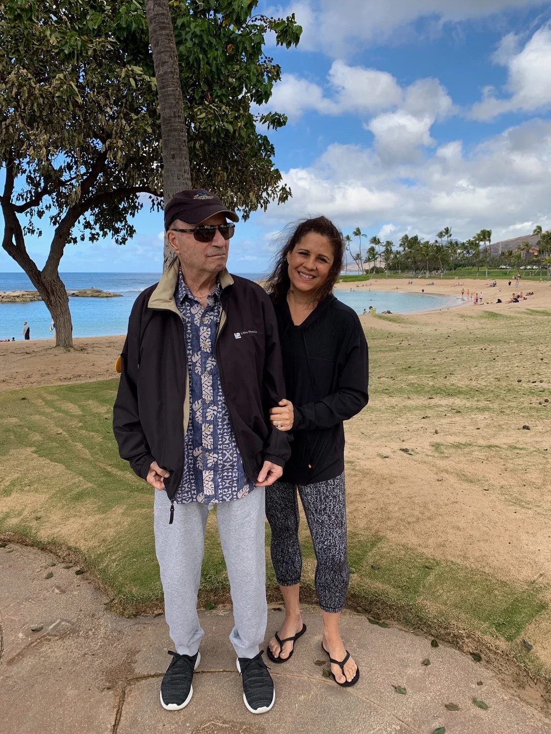 Dad and I at Koolina