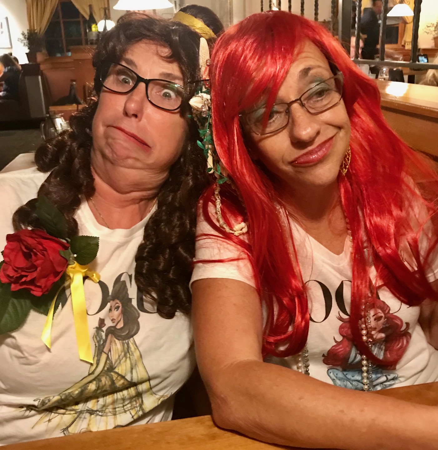Belle and Ariel