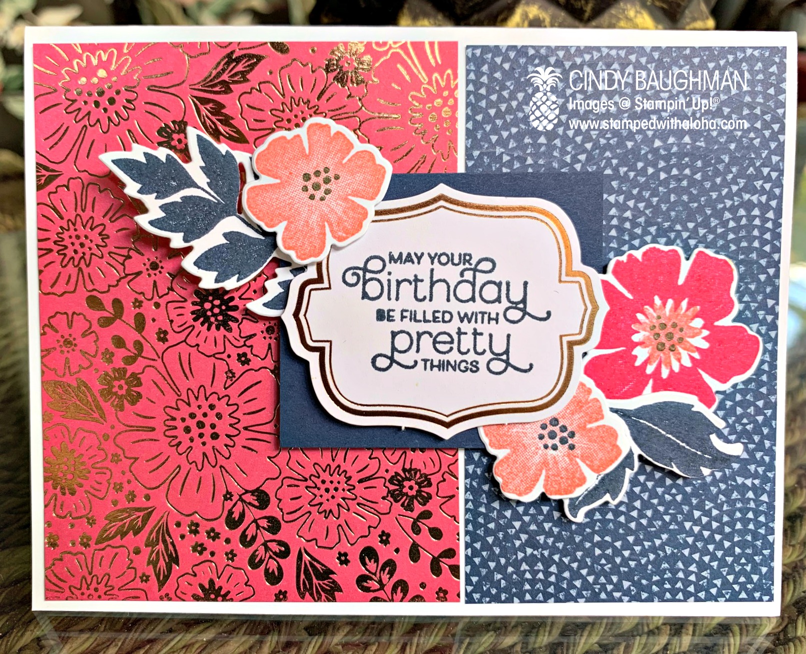 Everything is Rosy Birthday Card