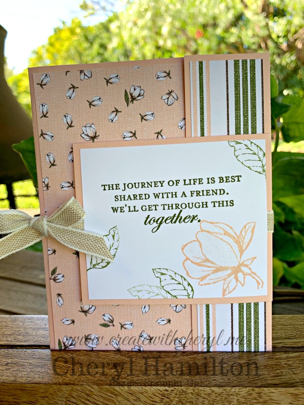 Magnolia Lane Fancy Fold Card
