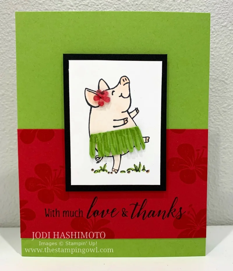 This Little Piggy Card