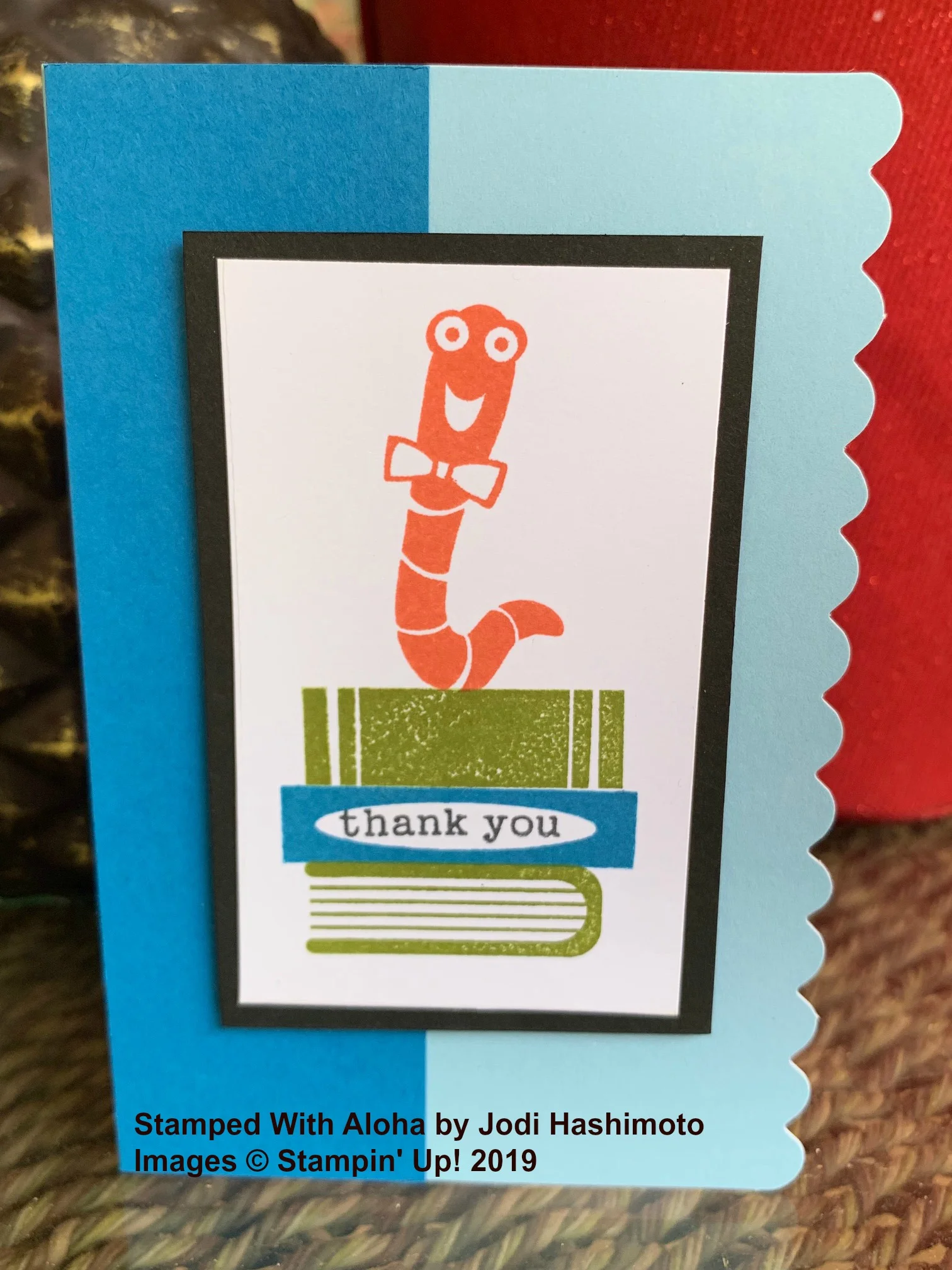 Check You Out Thank You Card
