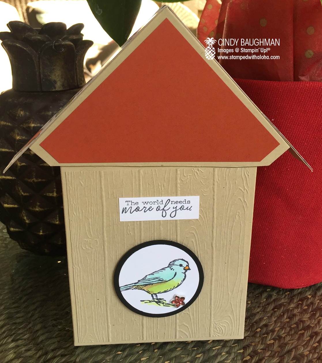 Bird Ballad Card Box