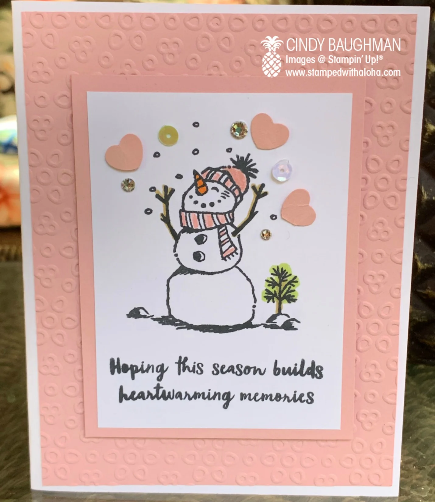 Snowman Season Card