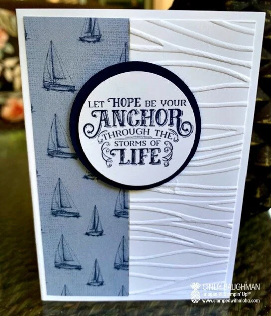 Come Sail Away Card of Hope