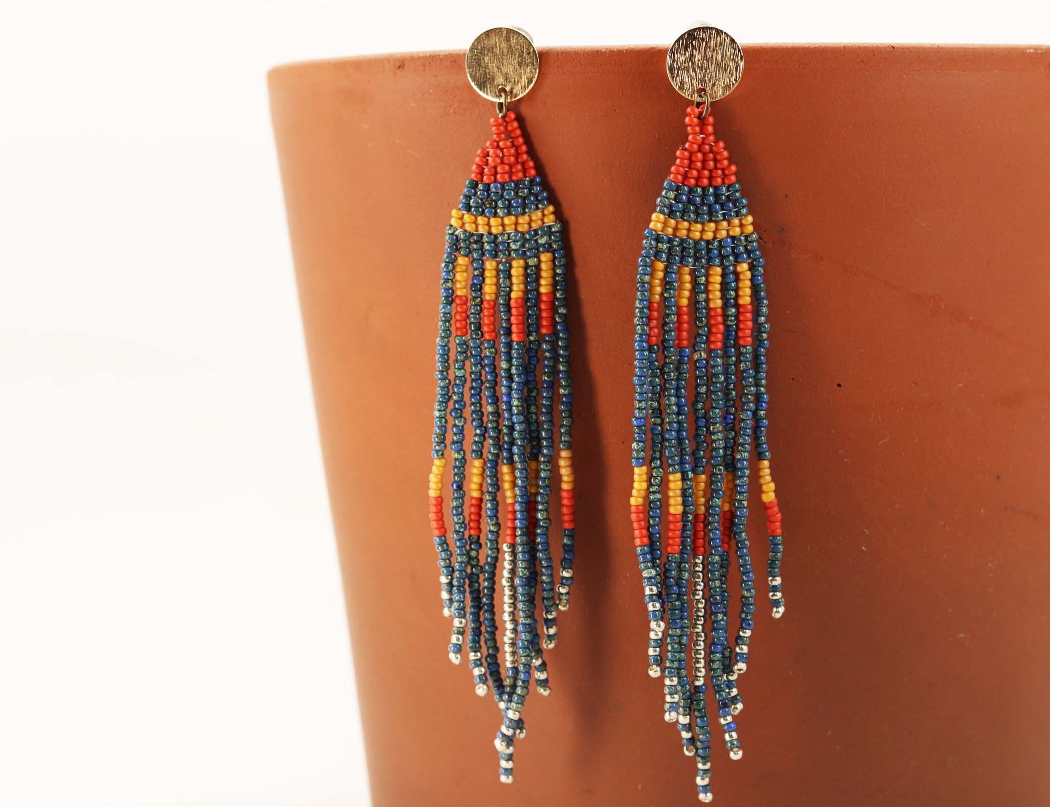 Lago Fringe Earrings 