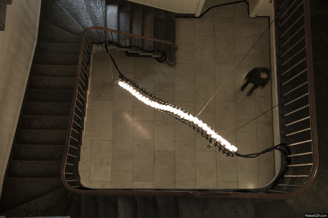 Studio INI presents ‘Spine’ an interactive light installation erected in the Stamp Staircase of Somerset House for the London Design Festival 2015.Interoception in Matter  |  ‘Spine’ explores whether externalised material and spatial manif…