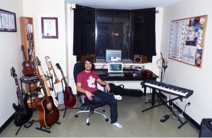 Where The Music Is Made: Rob McAllister's studio in Toronto, Canada. Preferred mic: AKG C214 Favorite pre-amp: Apogee Duet 2 Go-to sample library: I regularly use a lot of the instruments from the East West collection, like Hollywood Strings and Stormdrum 2. I also use instruments from Komplete 9 Ultimate. I recently purchased REV by Output and love finding cool new reversed sounds to feature or to layer into tracks. Other specs: Macbook Pro, Logic 9