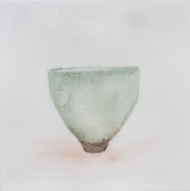 Teabowl, Celadon, 8”x8”, 2016