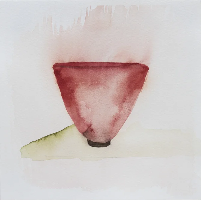Teabowl, Copper Red 3, 8”x8”, 2016