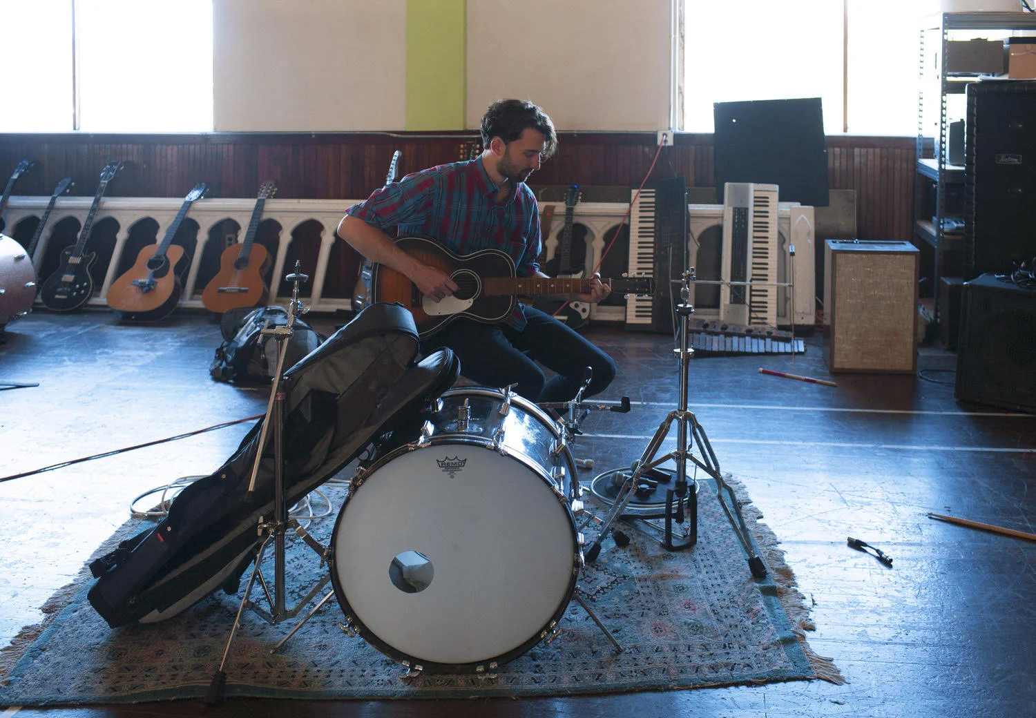 Levi Gillis at The Unknown in Anacortes, WA. Photo by Haley Freedlund.