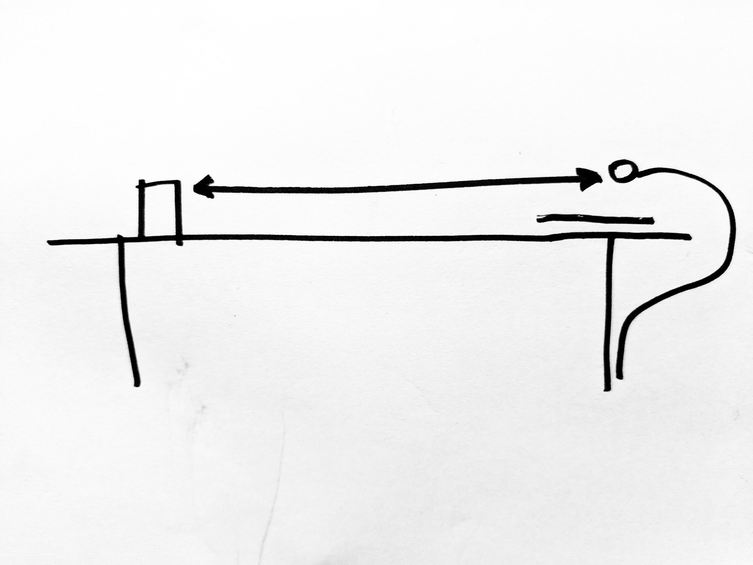 Diagram of “Woman with steak dinner and radio”