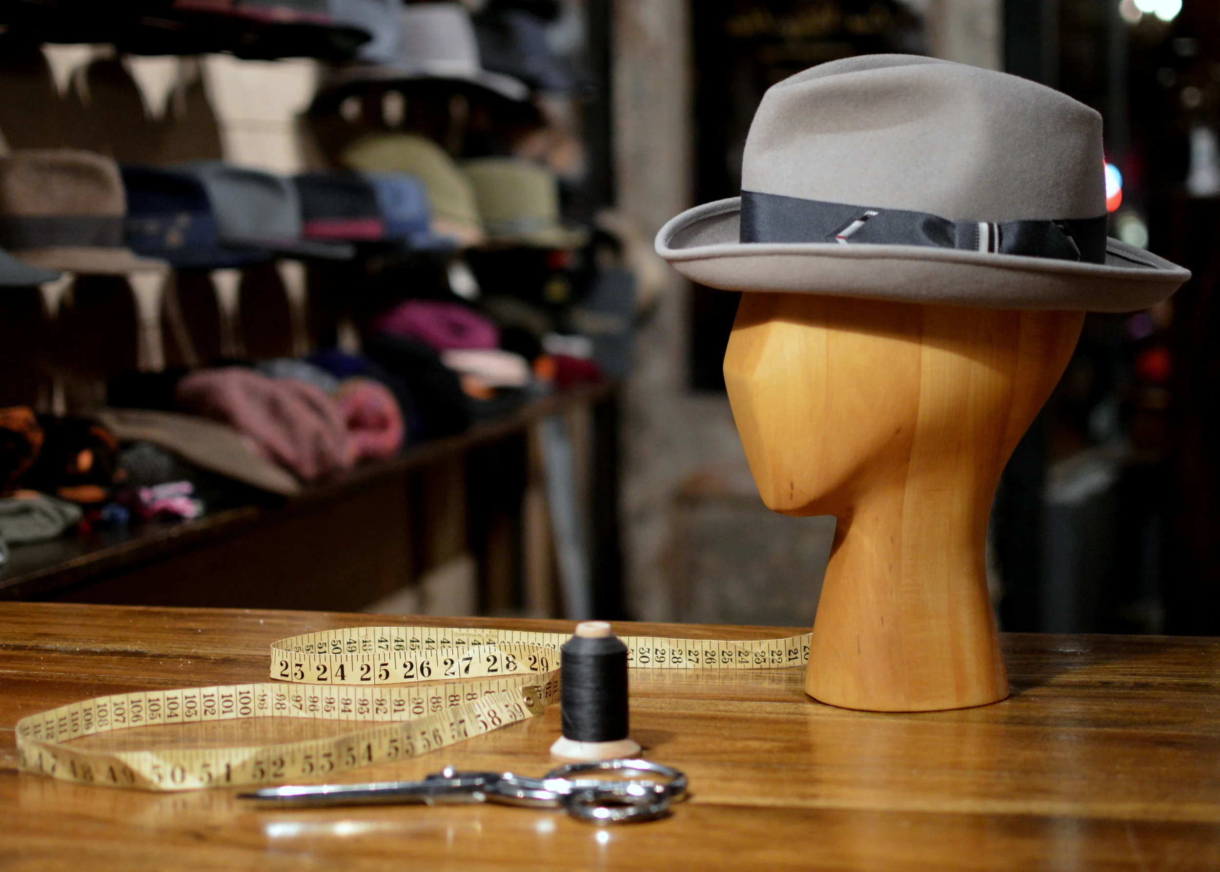 Godfather - A stylized homburg with a 2 1/2' brim