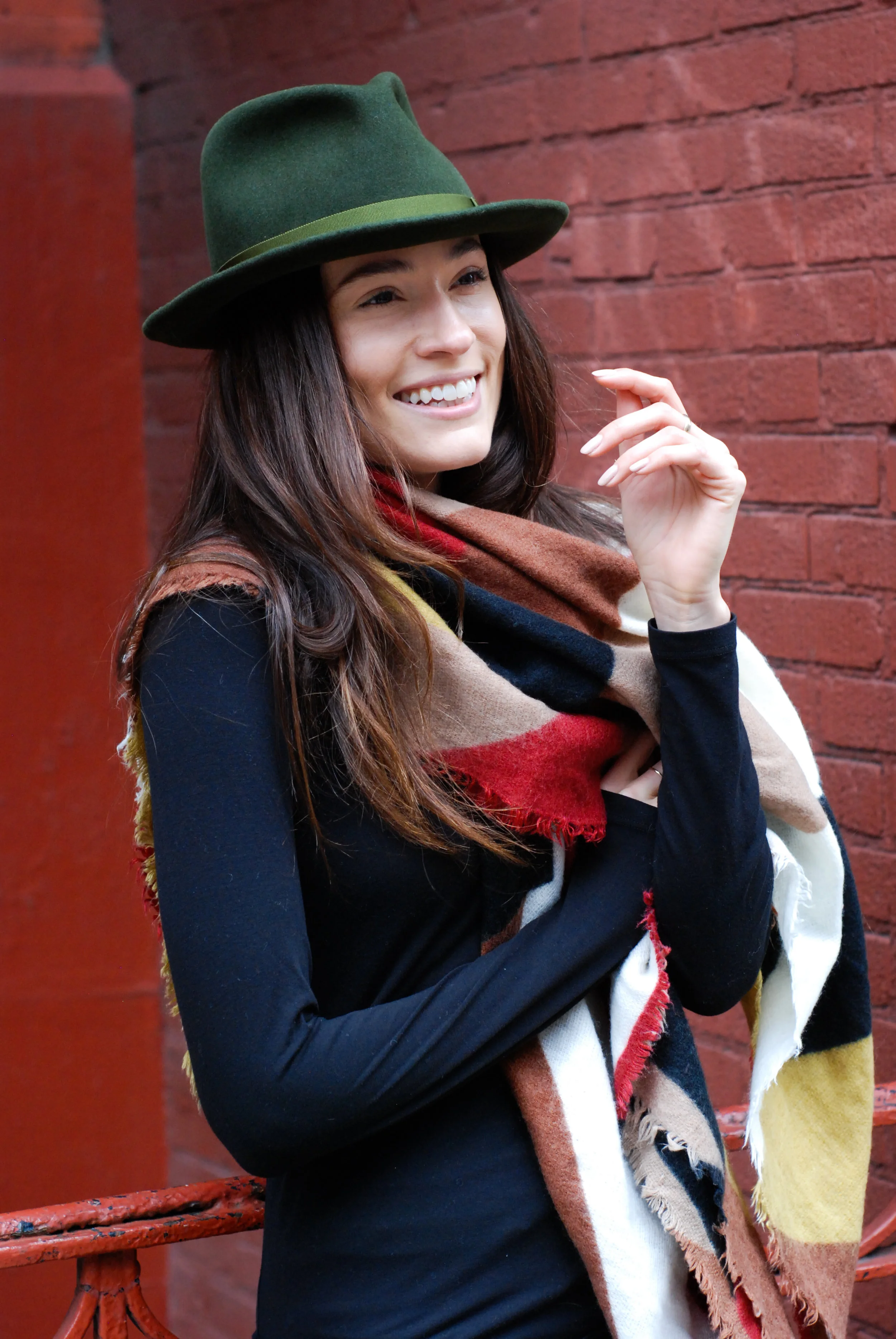 Daniel - Green Fur Felt Fedora