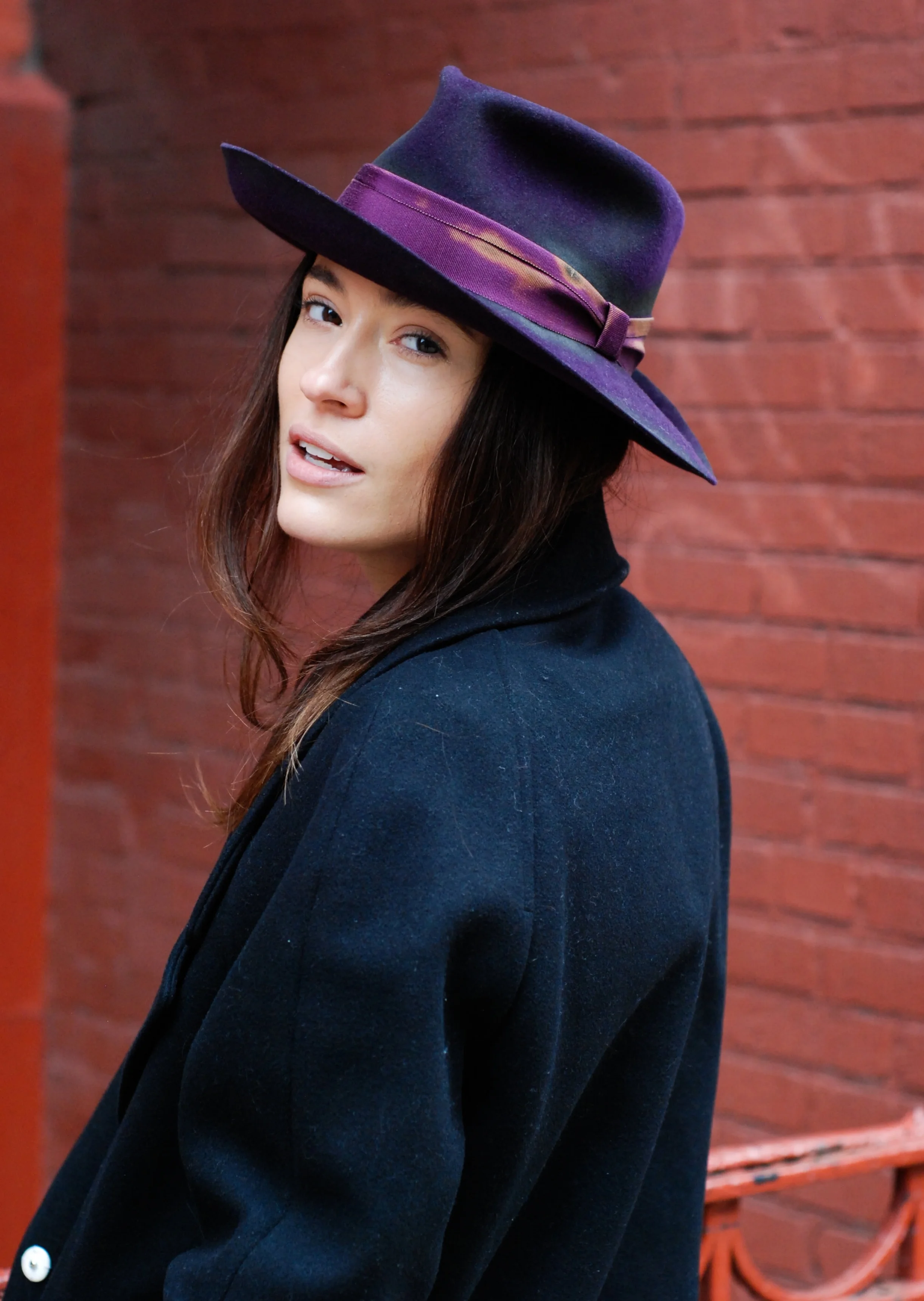 Distressed Fedora - Fur Felt Hat