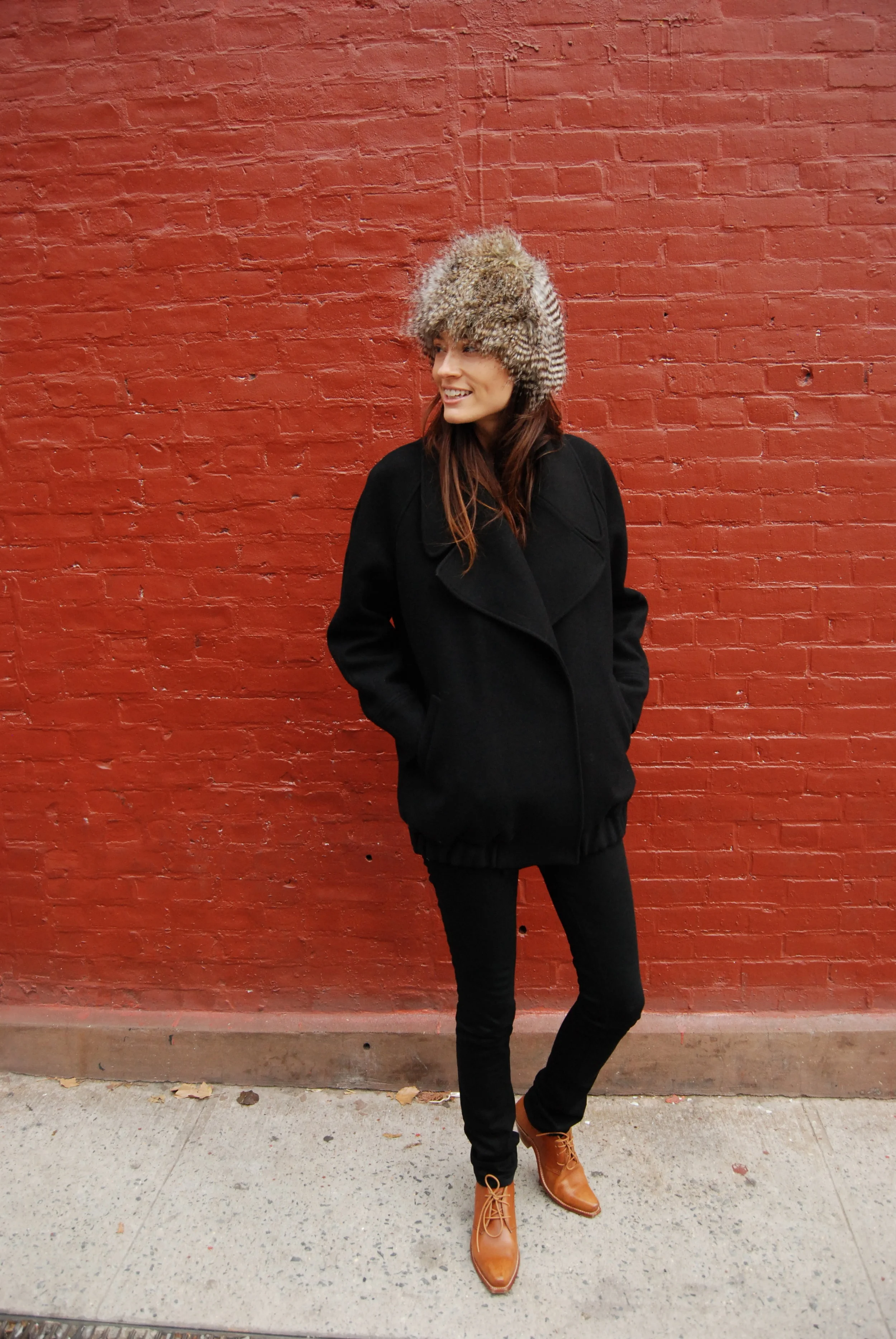 The Foxy Faux Fur Hat - The Foxy handmade faux Fur Hat is a playful and super warm addition to any wardrobe