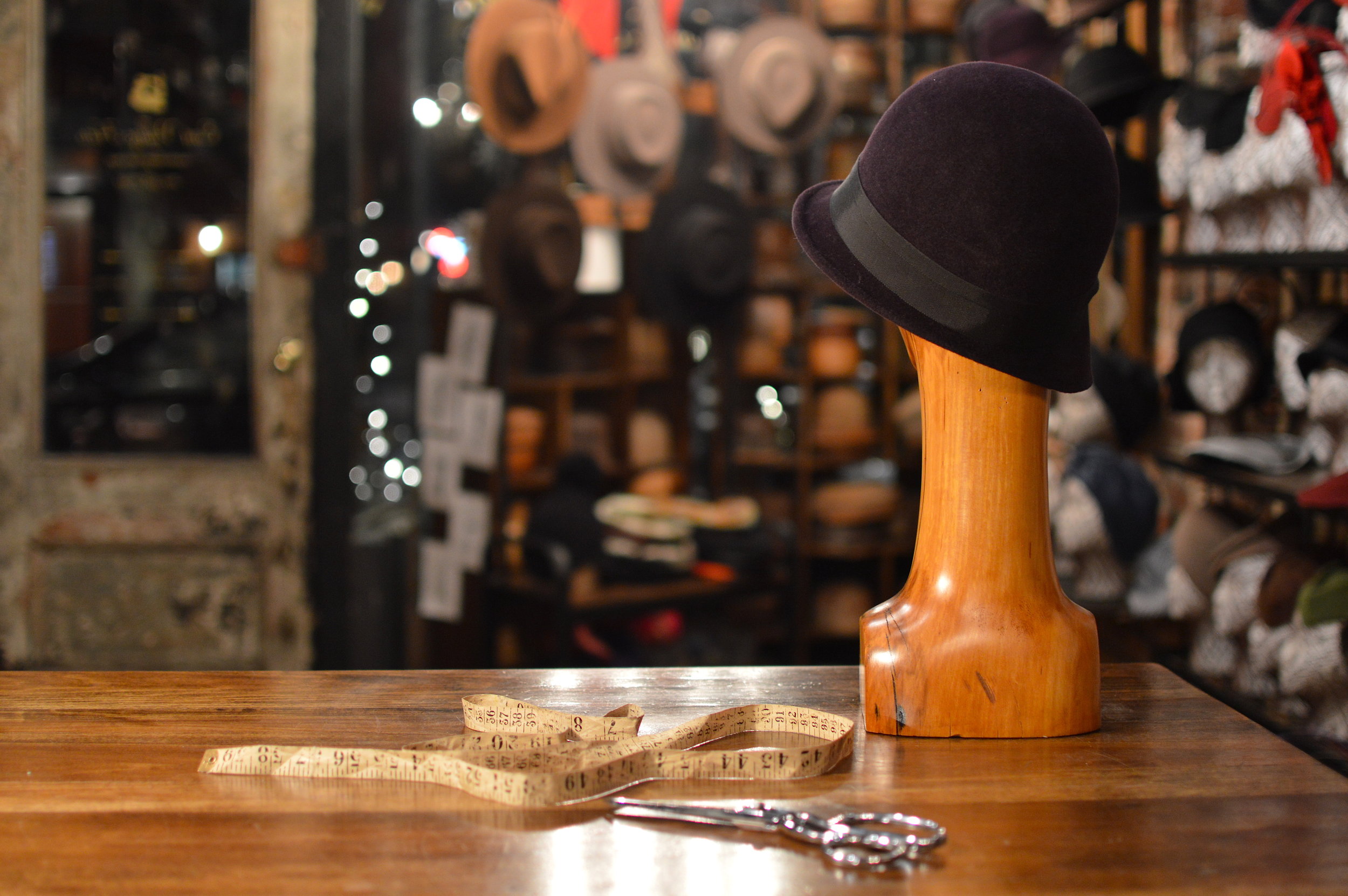 Callalily Cloche in Velour Fur Felt 