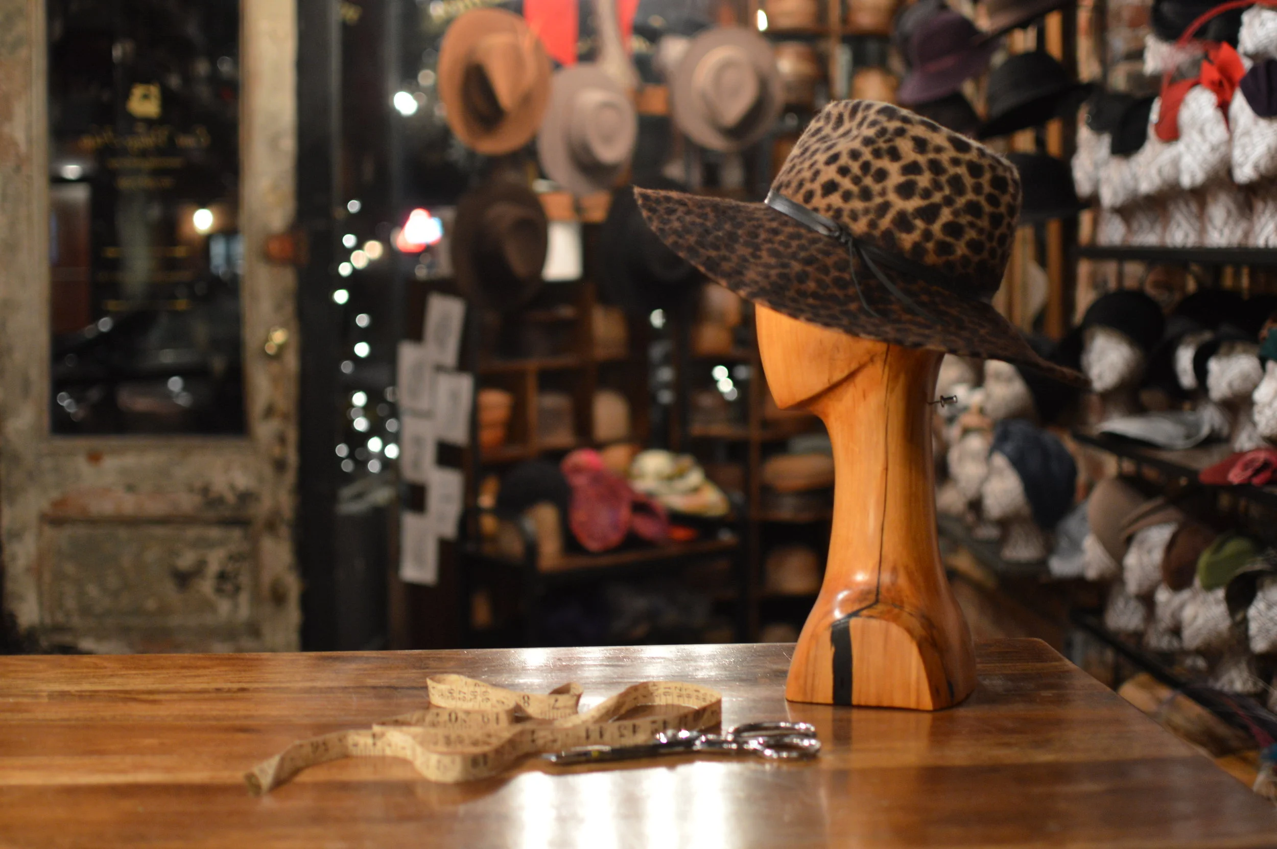 The Leopard Viva Wide brim Hat