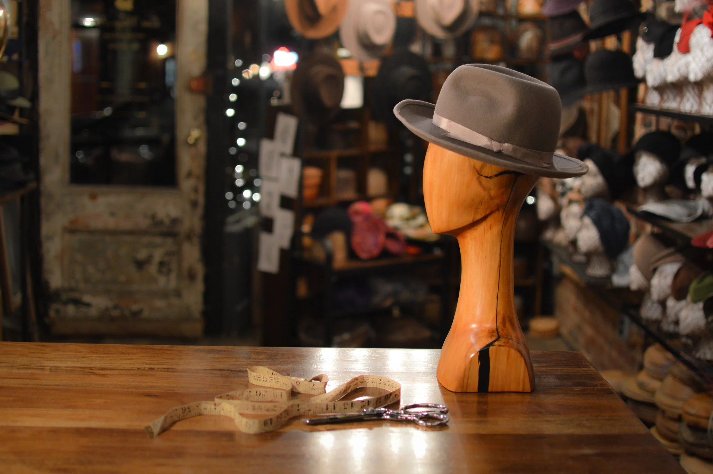 The Daniel in Mink is a handmade Fur Felt Fedora hat