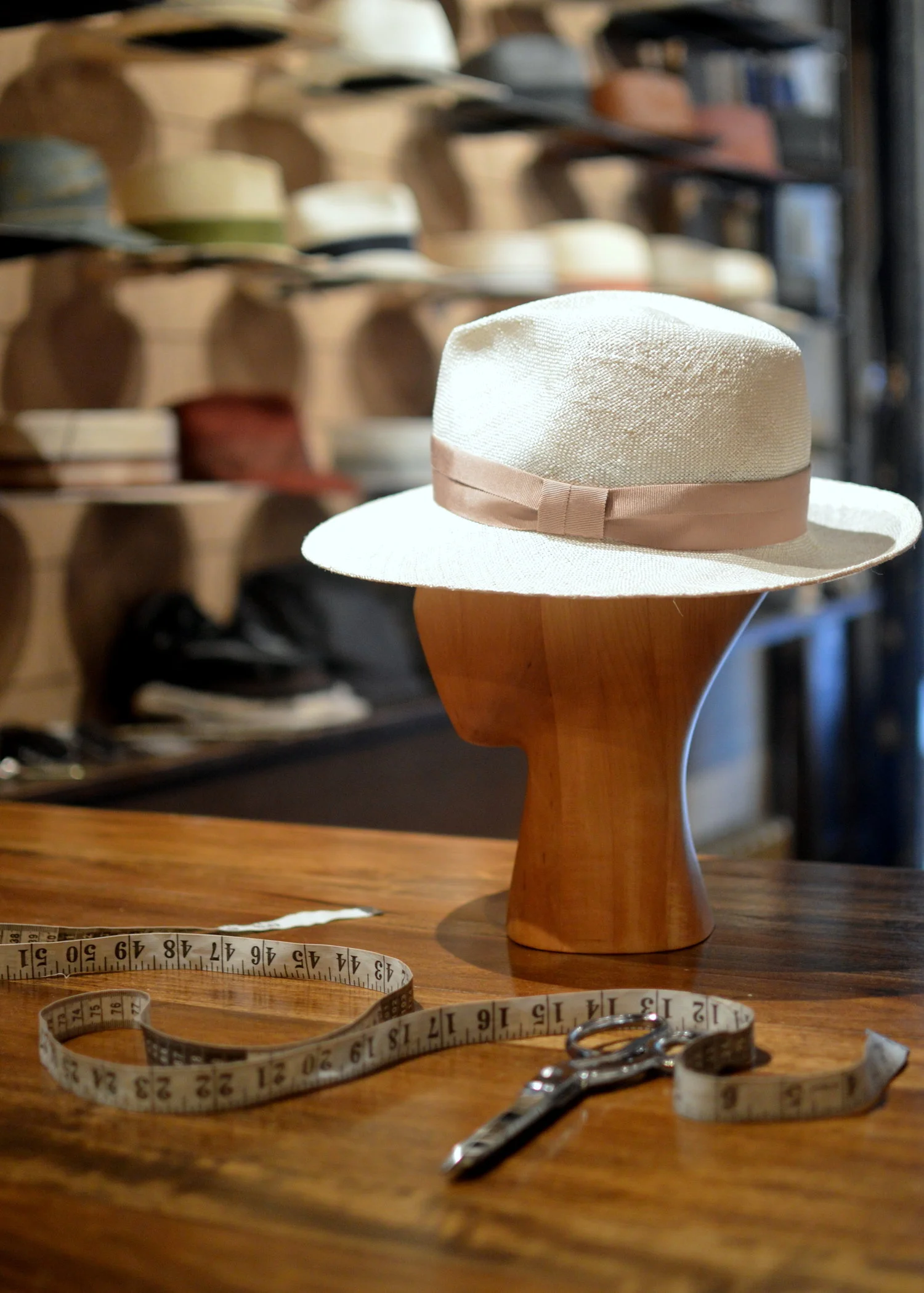 The Humphrey Classic Fedora in Natural Fine Sisal — East Village Hats