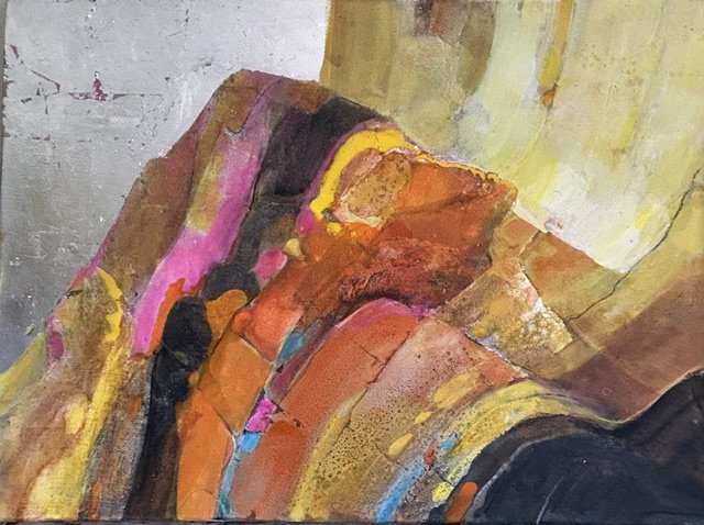 Rainbow Mountain (30 x 40 in / 76 x 102 cm)