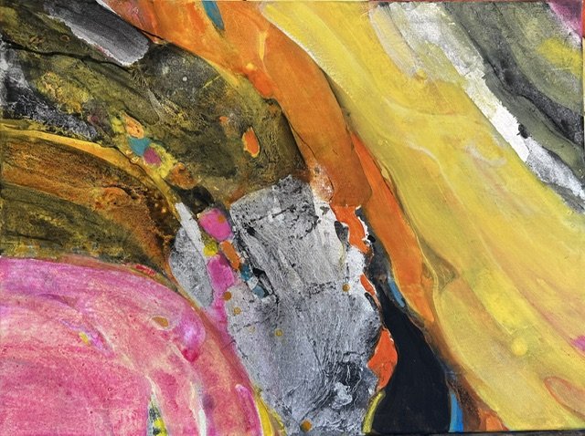 Rainbow Mountain 2 (30 x 40 in / 76 x 102 cm)