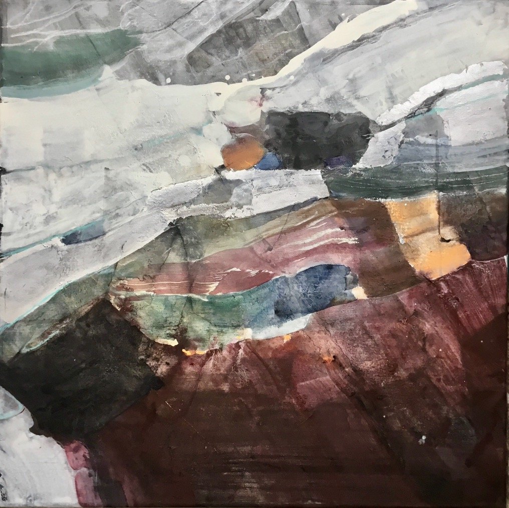 Silver River (36 x 36 in / 91 x 91 cm)