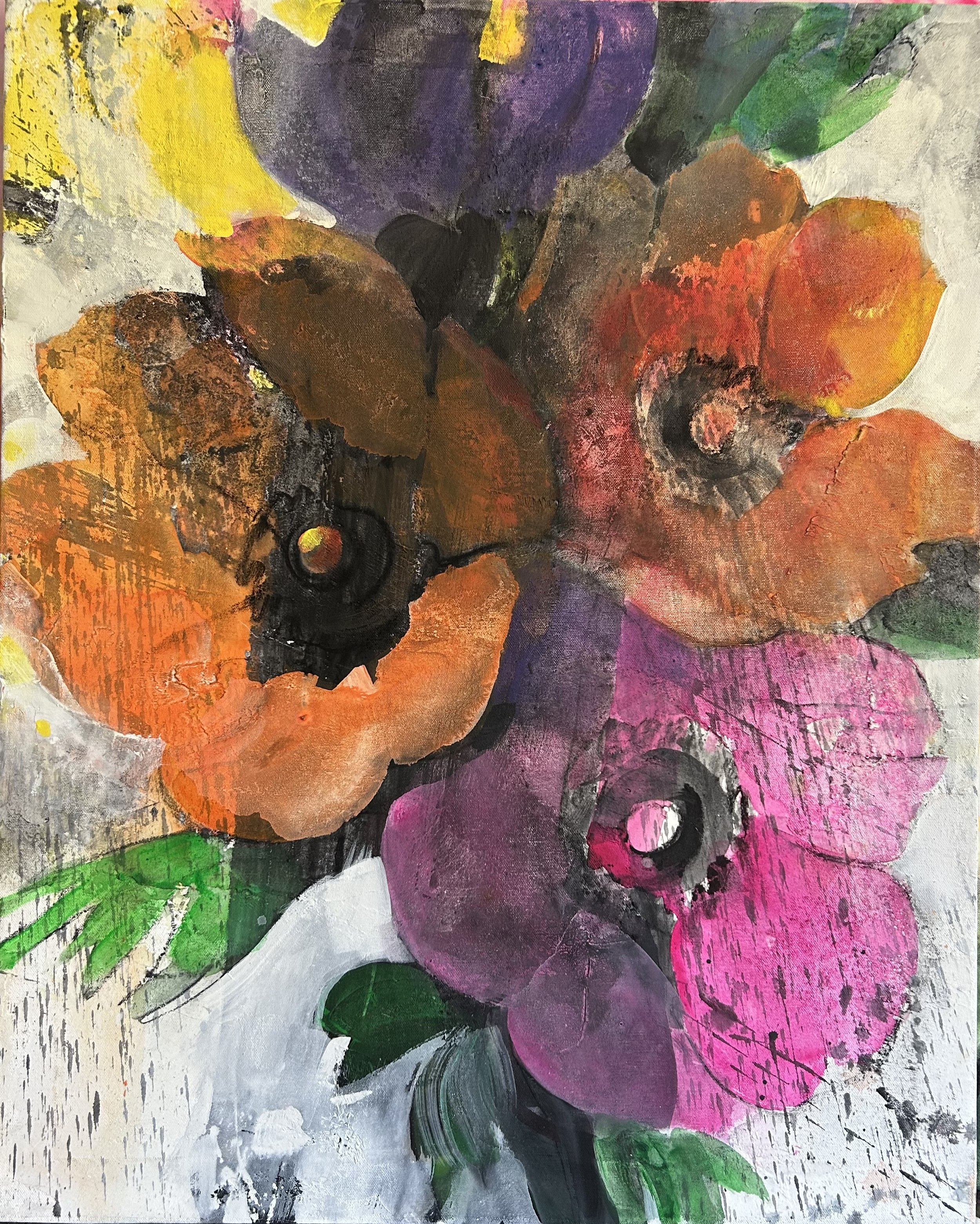 Anemones (30 x 24 in / 76 x 61 cm)
