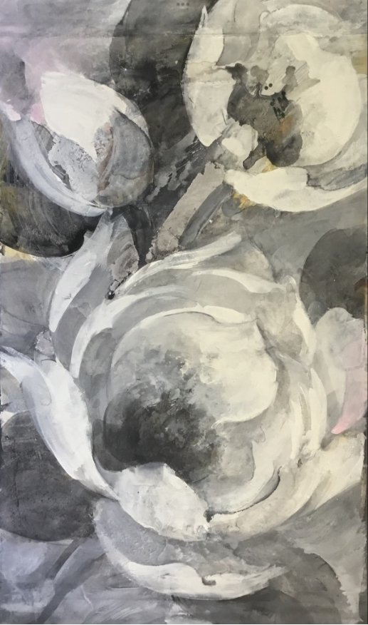 White Delight 1 (36 x 24 in / 91 x 61 cm)