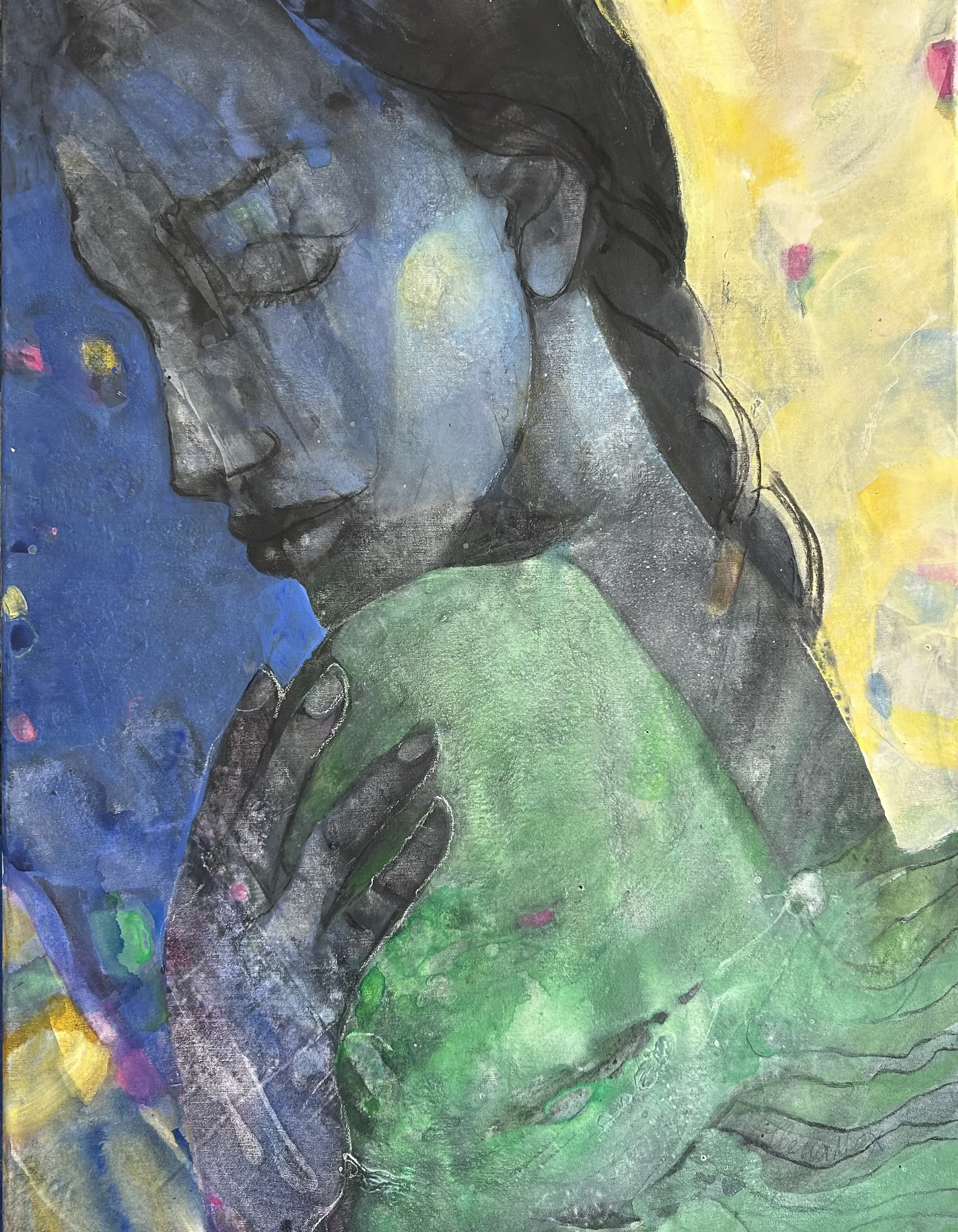Silence (35 x 24 in / 88 x 61 cm)