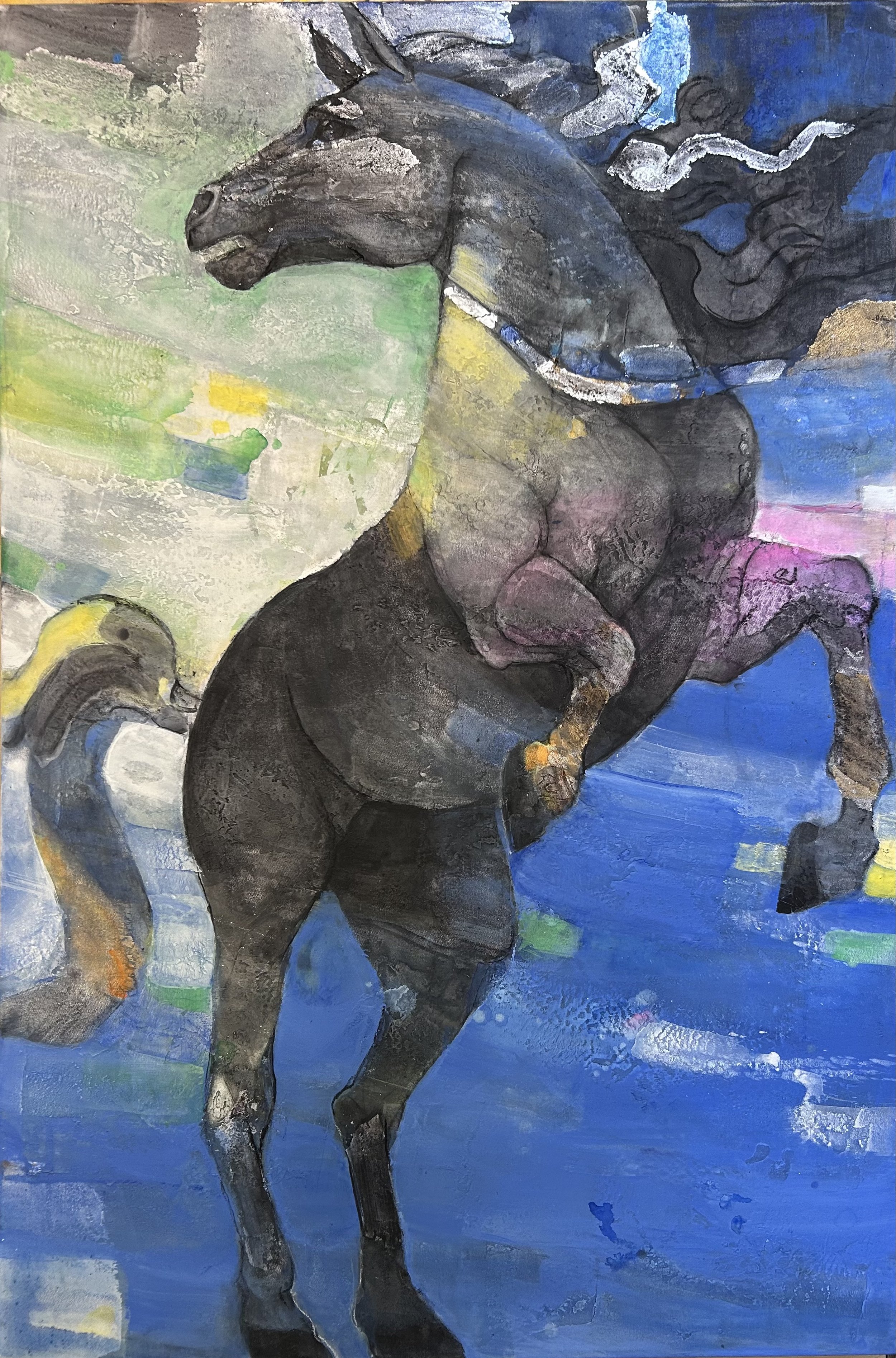 Poseidon (60 x 48 in / 152 x 121 cm)