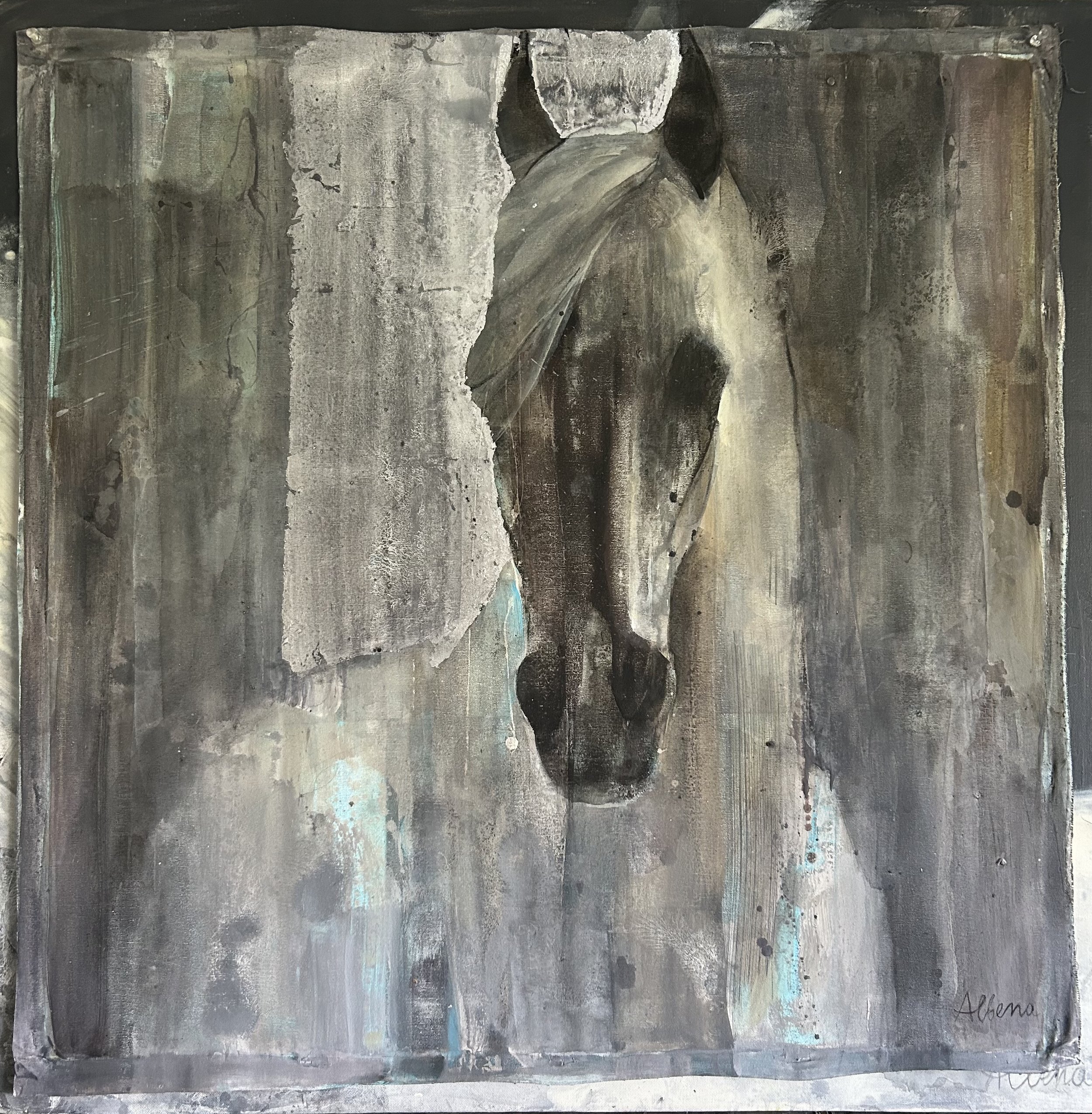 Shadow (36 x 36 in / 91 x 91 cm)